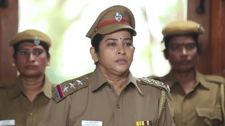 Police at Chinnathambi's House