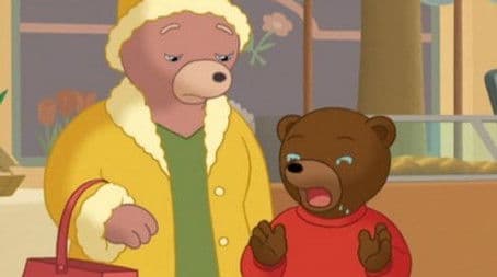 Little Brown Bear gets lost at the market