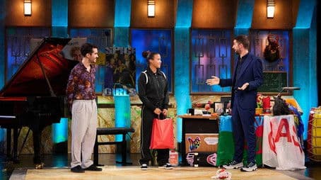 Juan Floristán and Vicky López