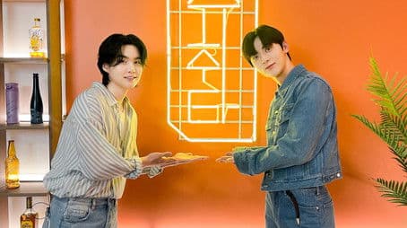 SUGA with Hwang Min-hyun