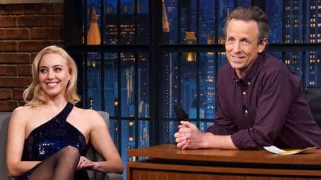 Aubrey Plaza, Bashir Salahuddin & Diallo Riddle