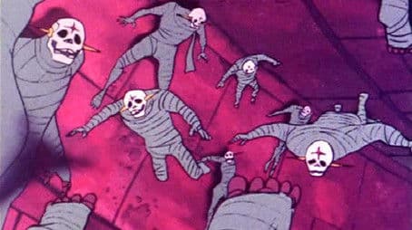 The Red Scorpion Howling in the Desert