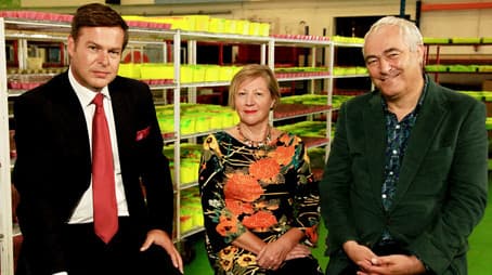 Mark & Mo Constantine and Chris Dawson