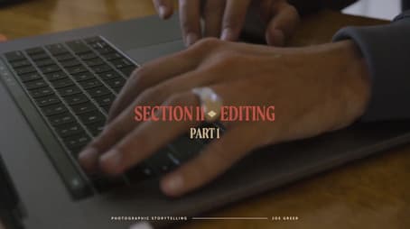 Photo Editing - Part 1