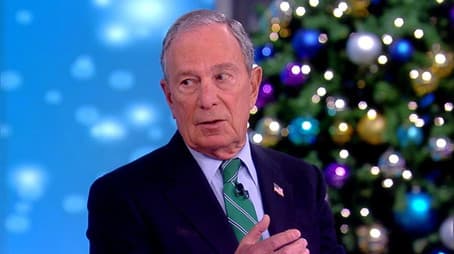 Michael Bloomberg and Aaron Sorkin