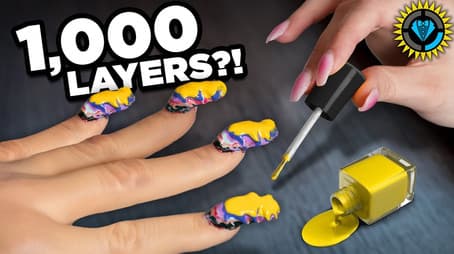 I Tried the 1,000 Layer Nail Polish Challenge