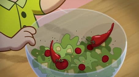 Lettuce Leaves and Arti-Chokes