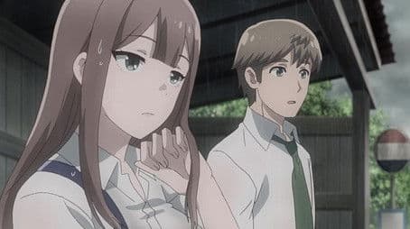 The High School Girl and Hiding from the Rain