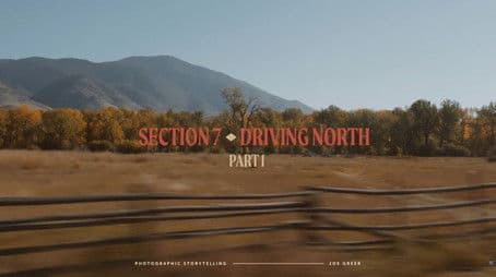 Driving North - Part 1