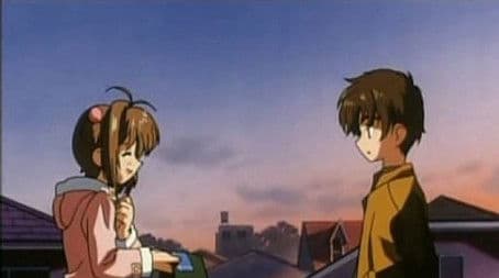 Sakura and Shaoran and the Tsukimine Shrine