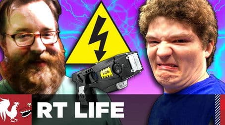 Michael Gets Tased [Warning: Graphic]