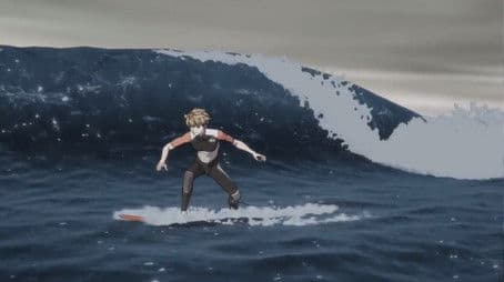 A Heart Adrift Between the Waves