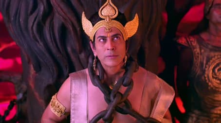 Tarakasura fumes with rage