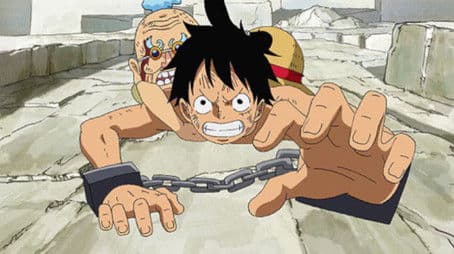Climb Up! Luffy's Desperate Escape!