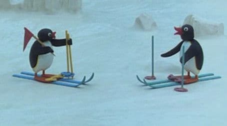 Pingu the Cross Country Skier