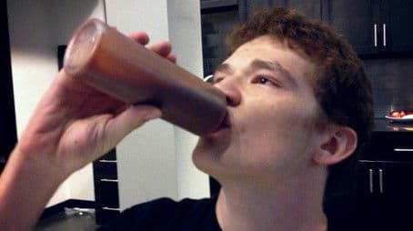 Michael Chugs BBQ Sauce