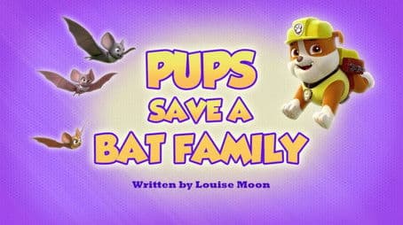 Pups Save a Bat Family