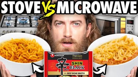 Stove vs. Microwave Taste Test
