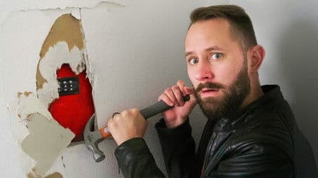 We Found A Safe In The Wall