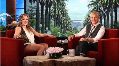 Hilary Duff, J,R, Martinez & Karina Smirnoff, Logan Lerman