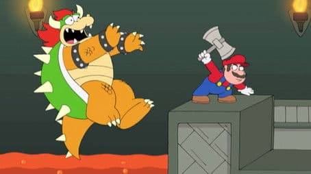 Super Mario Rescues the Princess