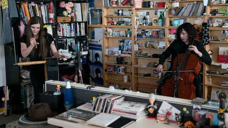 Carolina Eyck and Clarice Jensen