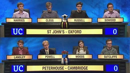 St John's College, Oxford v Peterhouse, Cambridge