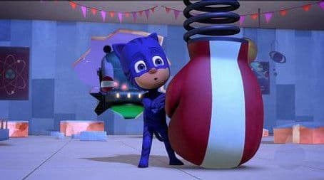 Catboy and the Pogo-Dozer