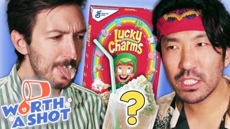 Pro Mixologist Tries To Make A Lucky Charms Cocktail