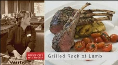Grilled Rack of Lamb Dinner