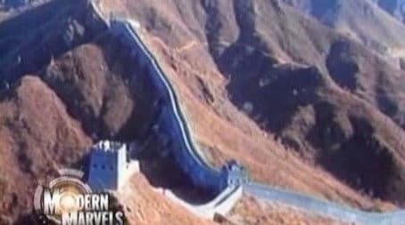 The Great Wall of China.