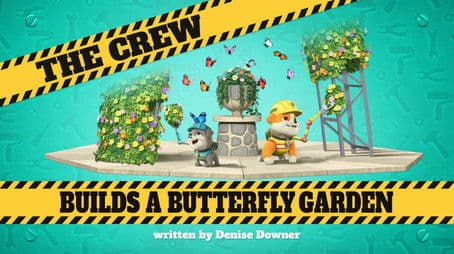The Crew Builds a Butterfly Garden