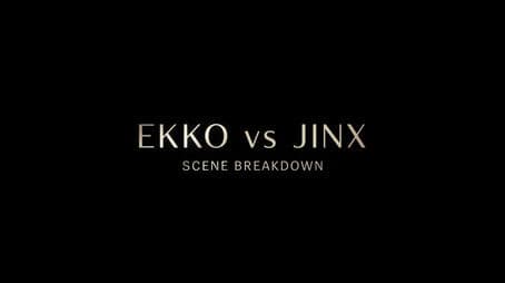 Ekko vs Jinx: Scene Breakdown