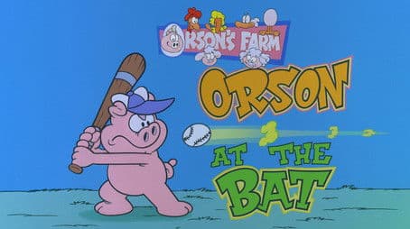 Orson at Bat