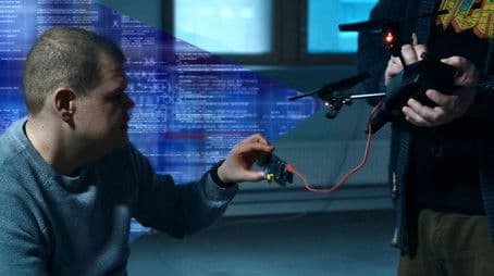 Team Whack downs a drone