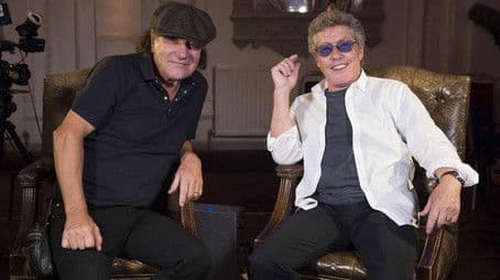 Brian Johnson and Roger Daltrey