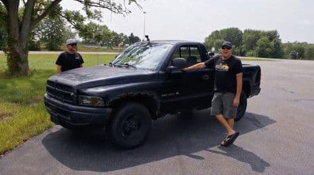 Stripped Down at the Dragstrip