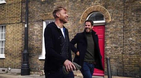 Jamie Redknapp and Freddie Flintoff