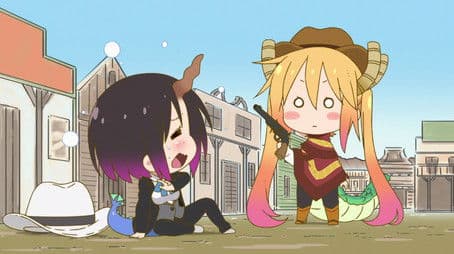 Miss Kobayashi's Dragon Something - Battle