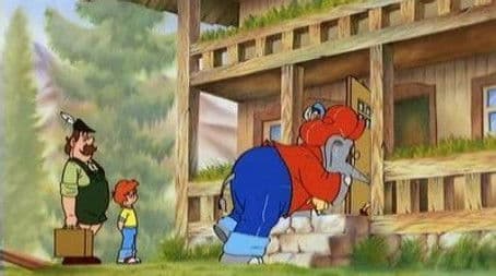 Benjamin in the Farm Yard