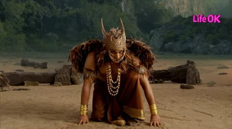 Sati is drawn to the damaru