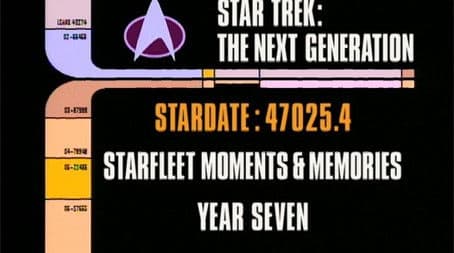 Archival Mission Log: Year Seven - Starfleet Moments and Memories
