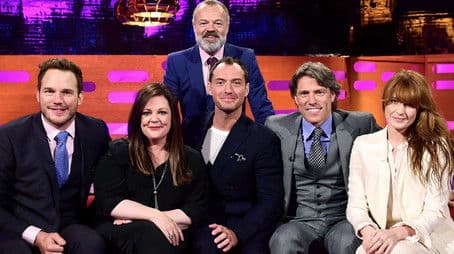 Melissa McCarthy, Jude Law, Chris Pratt, John Bishop, Florence and the Machine