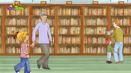 Conni discovers books