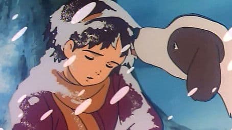 In the middle of a blizzard