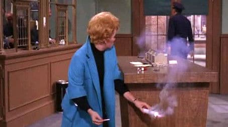 Lucy Puts Out a Fire at the Bank