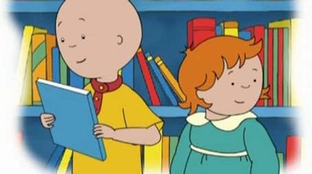 Caillou the Bookworm