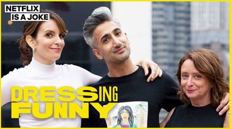 Tan France & Tina Fey Give Rachel Dratch an Ariana Grande Look