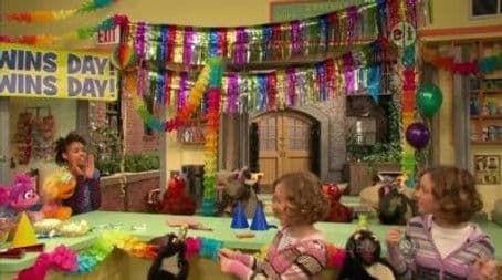 Twins Day on Sesame Street