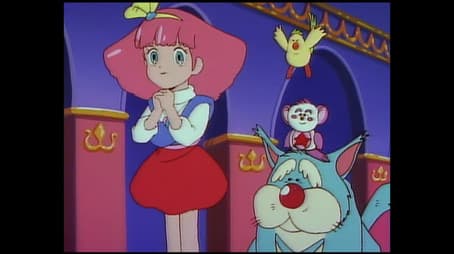 The hero disappeared!